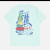 EDWIN T-Shirts | Ringo Oishii T-Shirt Aqua