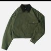 STANDARD TYPES Blousons & Manteaux | Corduroy Collar Jacket Green