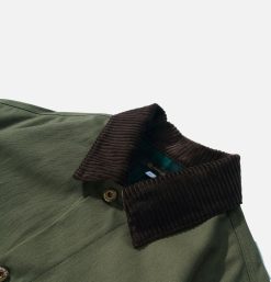 STANDARD TYPES Blousons & Manteaux | Corduroy Collar Jacket Green