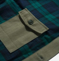 STANDARD TYPES Blousons & Manteaux | Corduroy Collar Jacket Green