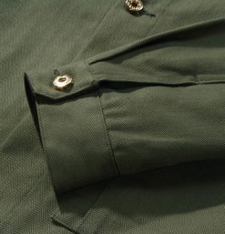 STANDARD TYPES Blousons & Manteaux | Corduroy Collar Jacket Green