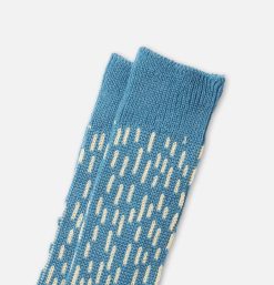 ROTOTO Chaussettes | Chaussettes Raindrop Blue