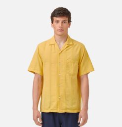 PORTUGUESE FLANNEL Chemises & Polos | Chemise Praia Yellow