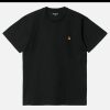 CARHARTT WIP T-Shirts | T-Shirt Chase Black