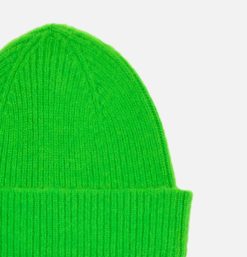 ROBERT MACKIE Gants Bonnets Echarpes | Bonnet Barra Fluo Neon Green