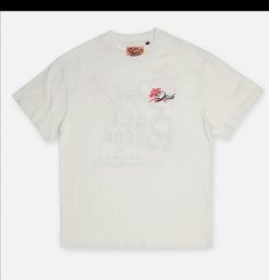 DEUS T-Shirts | Breaker Tee Vintage White