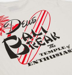 DEUS T-Shirts | Breaker Tee Vintage White