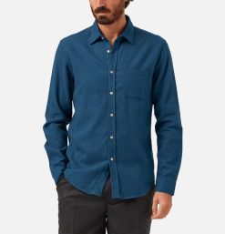 PORTUGUESE FLANNEL Chemises & Polos | Chemise Teca French Blue