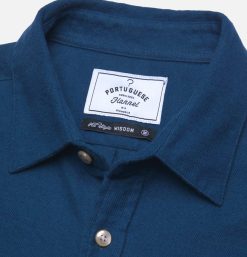 PORTUGUESE FLANNEL Chemises & Polos | Chemise Teca French Blue