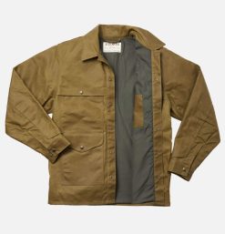 FILSON Blousons & Manteaux | Lined Tin Cruiser Dark Tan