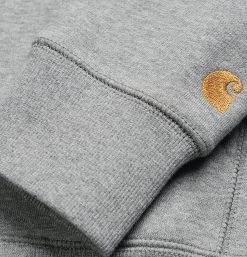 CARHARTT WIP Sweats & Polaires | Chase Hooded Jacket Grey Heather