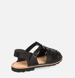 STEVE MONO Sandales | Artisanal Sandal Shoe 09 Black