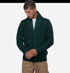 NITTO KNITWEAR Pulls & Cardigans | Cardigan Vasken Forrest Green