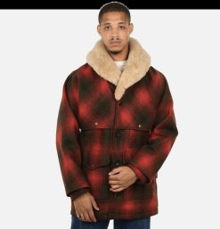 FILSON Blousons & Manteaux | Woolpacker Coat Red Green