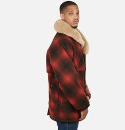 FILSON Blousons & Manteaux | Woolpacker Coat Red Green