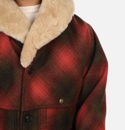 FILSON Blousons & Manteaux | Woolpacker Coat Red Green