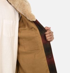 FILSON Blousons & Manteaux | Woolpacker Coat Red Green