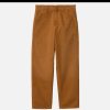 CARHARTT WIP Chinos | Single Knee Deep H Brown