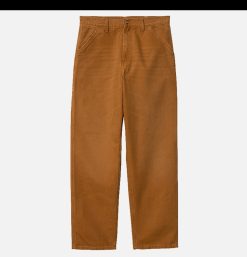 CARHARTT WIP Chinos | Single Knee Deep H Brown