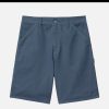 CARHARTT WIP Shorts | Single Knee Short Storm Blue