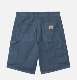 CARHARTT WIP Shorts | Single Knee Short Storm Blue