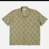 UNIVERSAL WORKS Chemises & Polos | Chemise Road Dot Olive