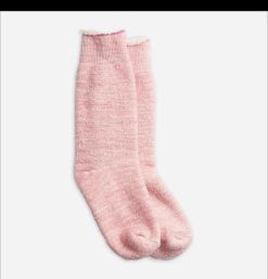 ROTOTO Chaussettes | Chaussettes Double Face Pink