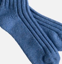 THUNDERS LOVE Chaussures | Solid Wool Socks Light Blue