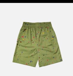 COOKMAN Shorts | Chef Short Sauce Splash Olive