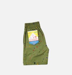 COOKMAN Shorts | Chef Short Sauce Splash Olive