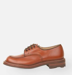 TRICKERS Chaussures | Chaussures Heath Golf Derby Marron