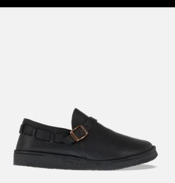 YOGI FOOTWEAR Chaussures | Chaussures Corso Buckle Monk Black