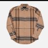 PORTUGUESE FLANNEL Chemises & Polos | Chemise Hazelnut Check Beige