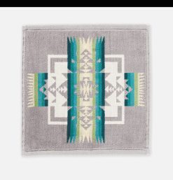 PENDLETON Maison | Jacquard Wash Cloth Grey