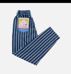 COOKMAN Pantalons | Chef Pant Stripe Navy