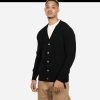 WILLIAM LOCKIE Pulls & Cardigans | Lambswool Cardigan Black