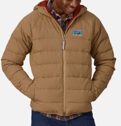 PATAGONIA Sweats & Polaires | Cotton Down Jacket Grayling Brown