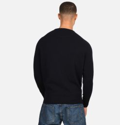 WILLIAM LOCKIE Pulls & Cardigans | Pull Col Rond Navy