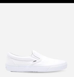 VANS Baskets | Classic Slip-On True White