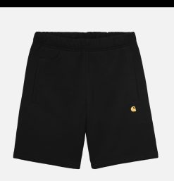 CARHARTT WIP Shorts | Chase Sweat Short Black