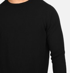 WILLIAM LOCKIE Pulls & Cardigans | Pull Col Rond Black