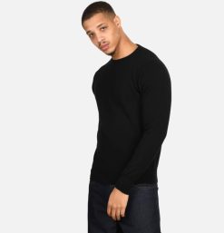 WILLIAM LOCKIE Pulls & Cardigans | Pull Col Rond Black