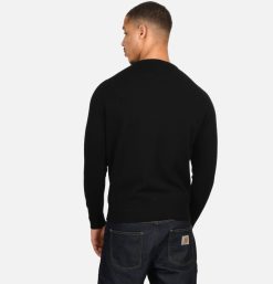 WILLIAM LOCKIE Pulls & Cardigans | Pull Col Rond Black