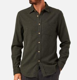 PORTUGUESE FLANNEL Chemises & Polos | Chemise Teca Green