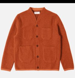 UNIVERSAL WORKS Pulls & Cardigans | Cardigan Wool Orange