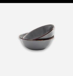 BAREBONES Outdoor | Enamel Bowl Set X 2 Grey