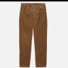 CARHARTT WIP Pantalons | Pantalon Carhartt Newel Cord Tamarind