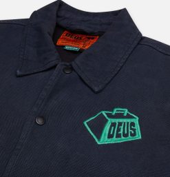 DEUS Blousons & Manteaux | Heavyweight Coach Jacket Anthracite