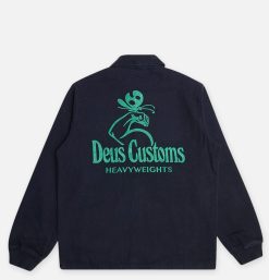 DEUS Blousons & Manteaux | Heavyweight Coach Jacket Anthracite