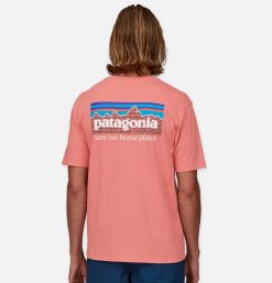 PATAGONIA T-Shirts | P6 Mission Sunfade Pink